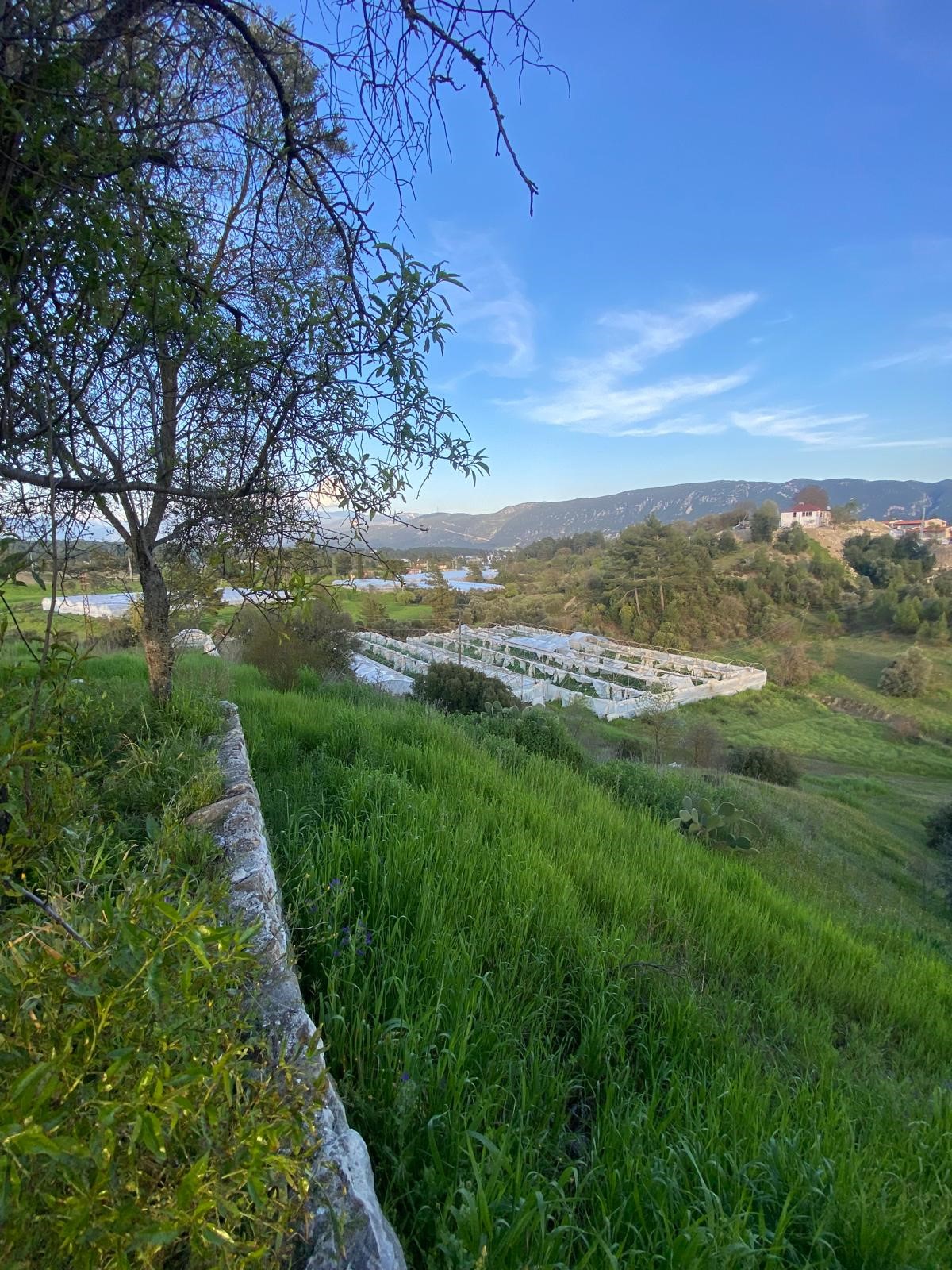 Kaş Uğrar'da Ev & Sera İmkanlı 33.191m² Satılık Arazi
