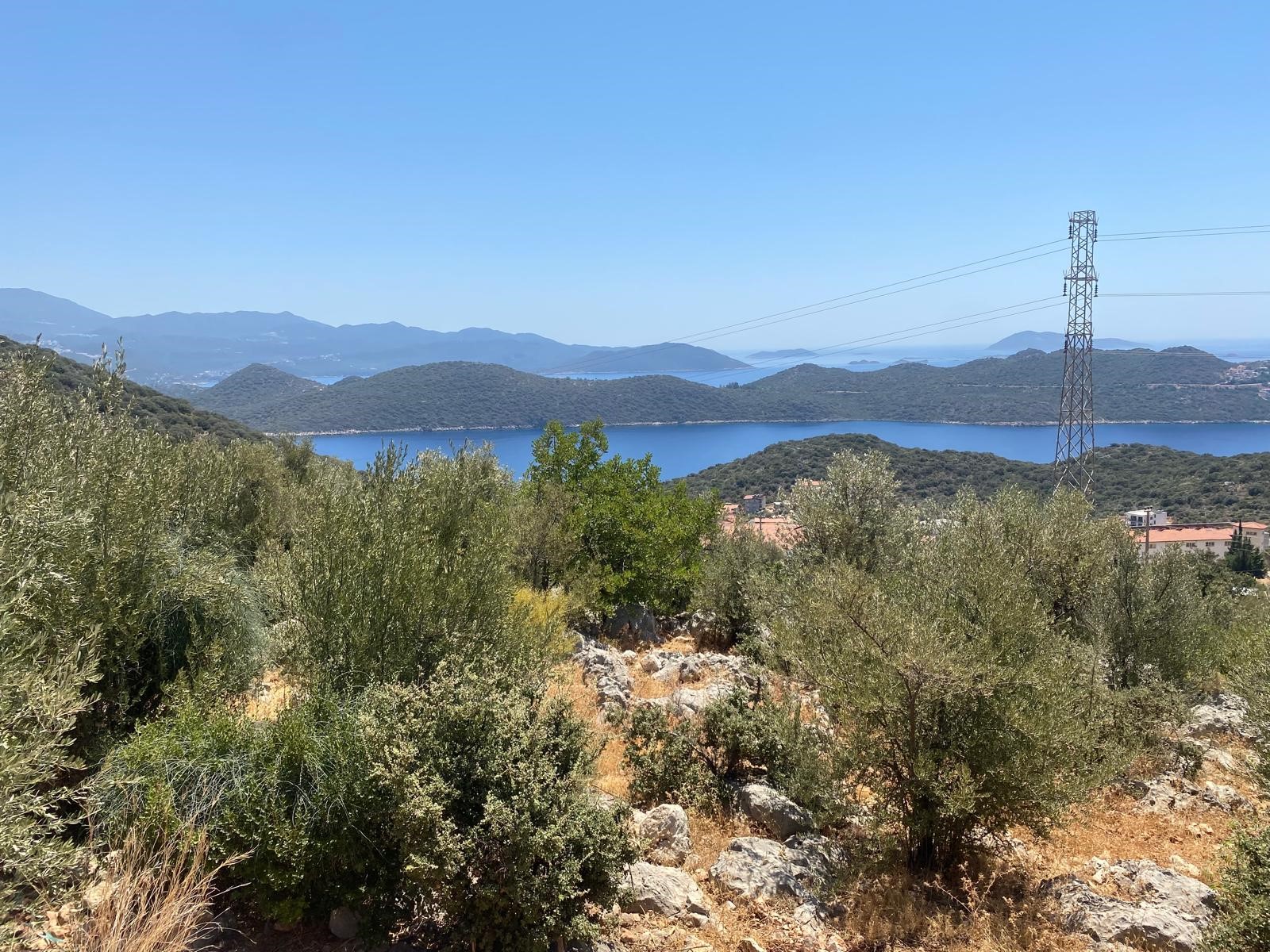 Gökseki de Full deniz manzaralı arazi