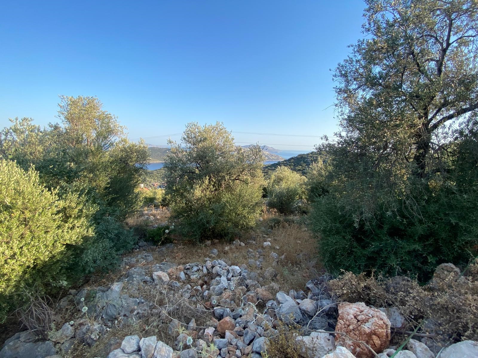 Gökseki de Full deniz manzaralı arazi