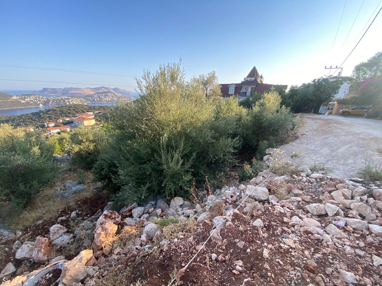 Gökseki de Full deniz manzaralı arazi