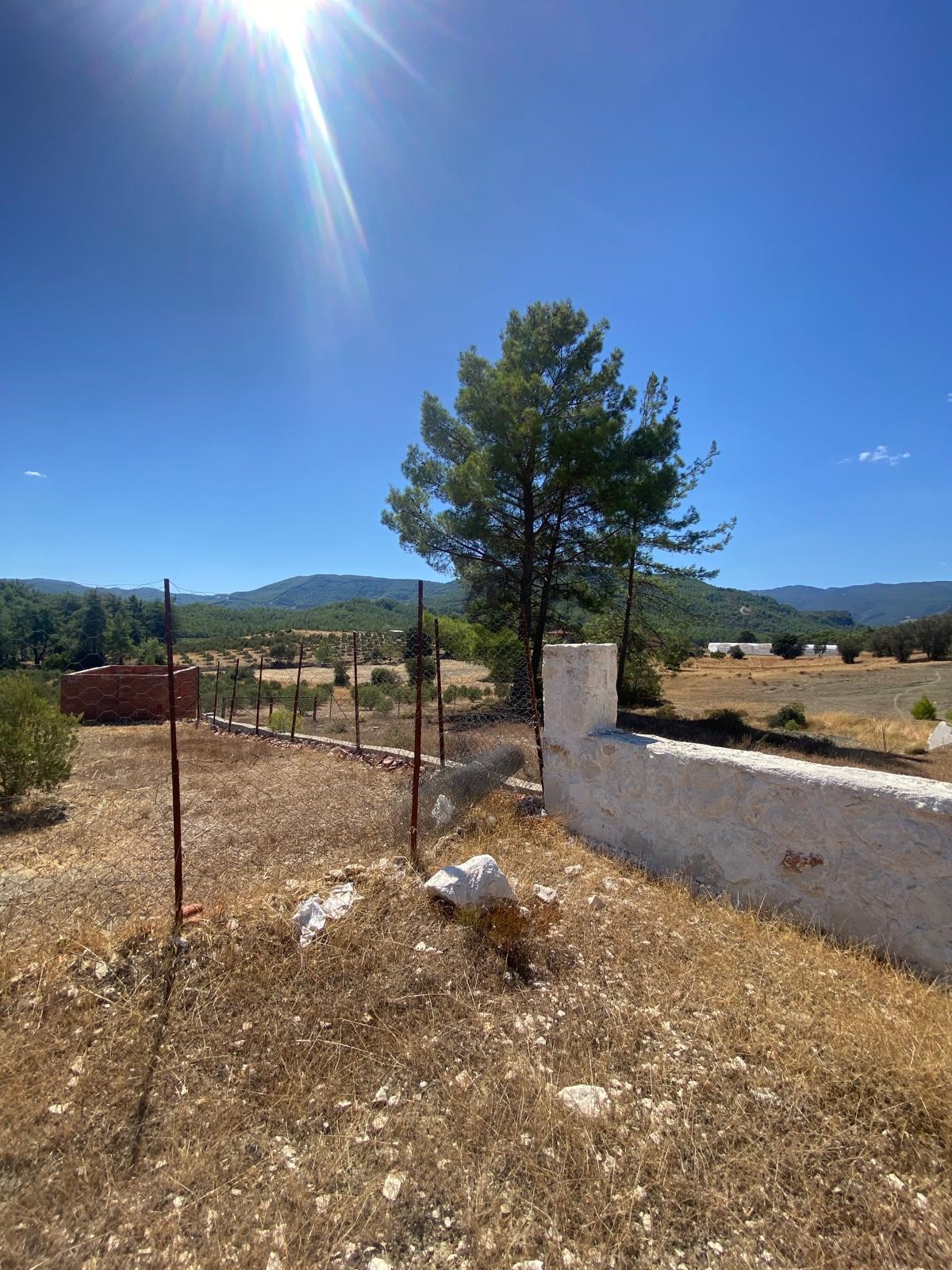 Kaşın Uğrar köyü Kırtepe mahallesinde kupon tarla