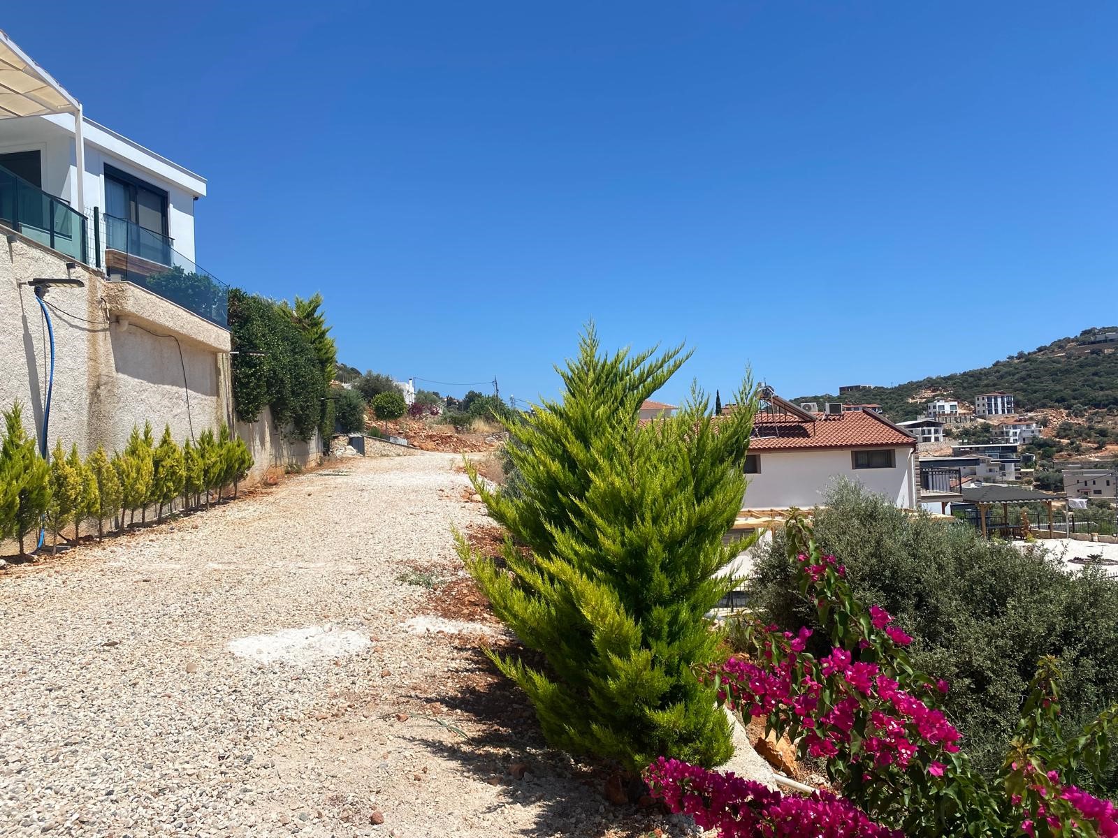 Kaş gökseki de deniz manzaralı yatırımlık parsel