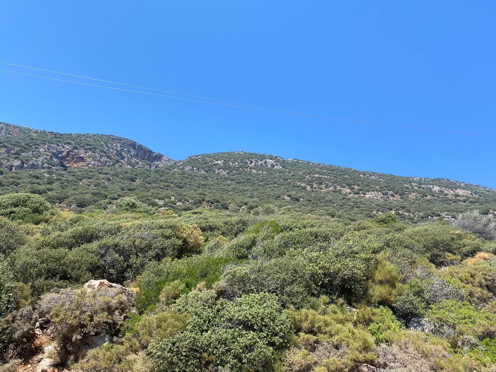 Kaş gökseki de deniz manzaralı yatırımlık parsel