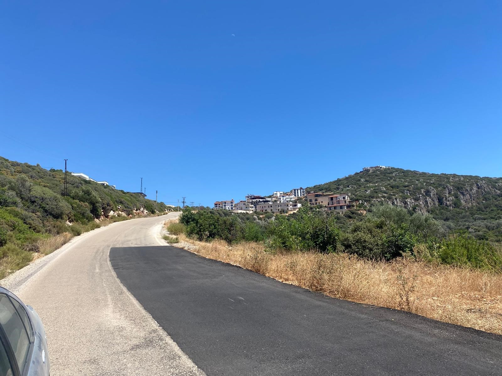 Kaş gökseki de deniz manzaralı yatırımlık parsel