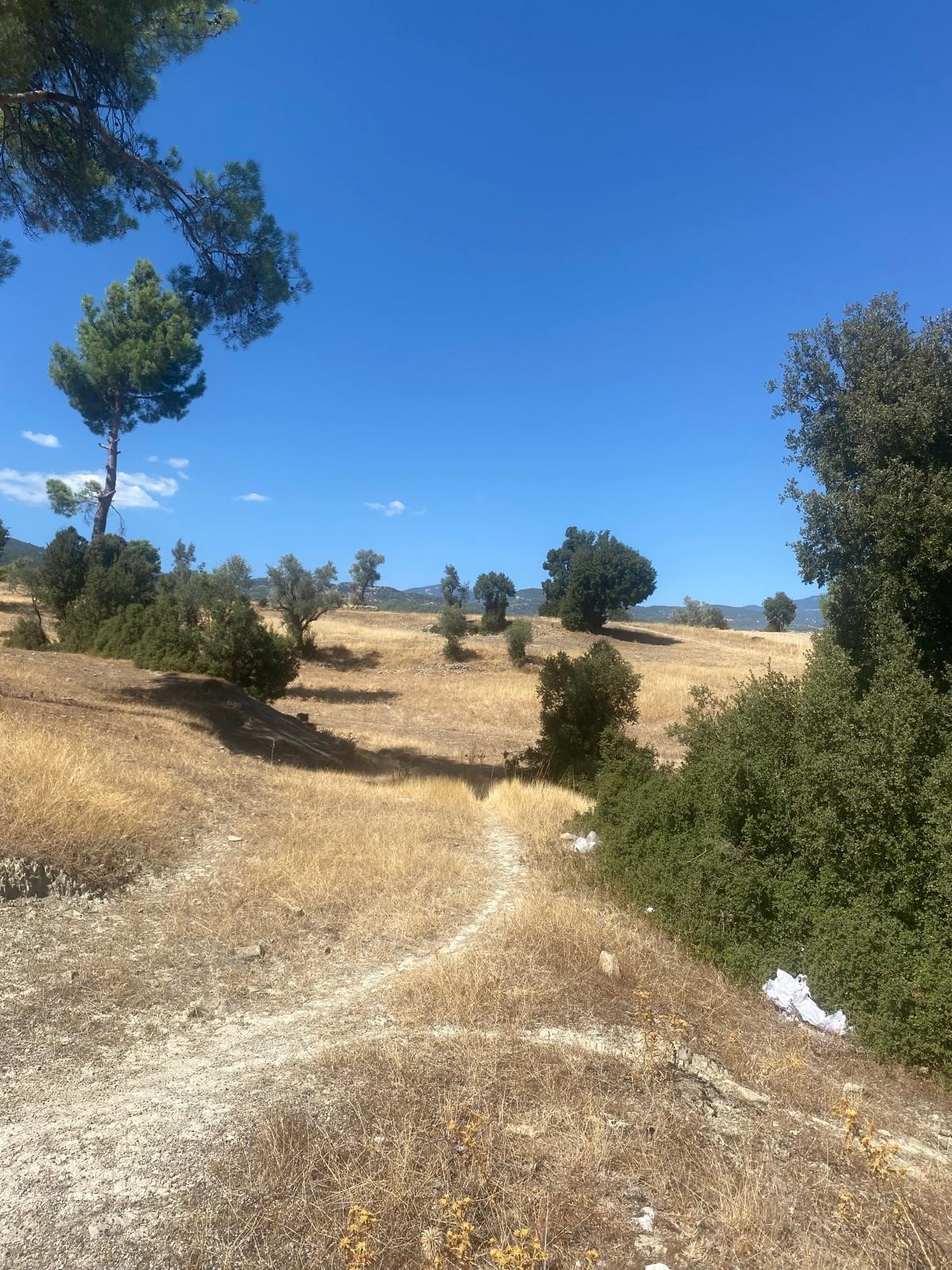 Kaşın en potansiyelli köylerinden Uğrar da tarla