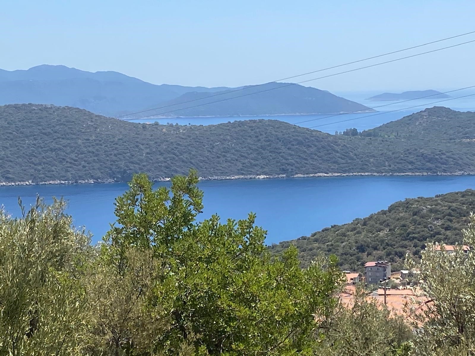 Gökseki de Full deniz manzaralı arazi